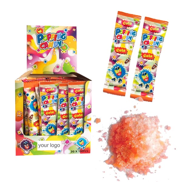 Popping Candy Manufacturer - ODM Sour Sweet Cola