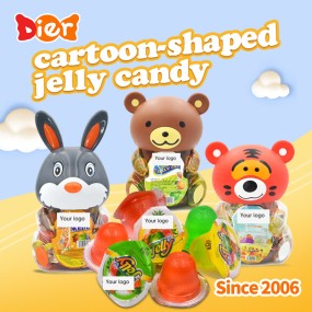 Animal Jelly Factory - Cute Cartoon Shape Bulk Bottle