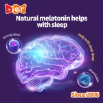 Sleep Gummy Candy Factory - OEM Halal Melatonin Berry Flavor