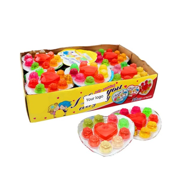 Heart Jelly Factory - OEM Halal Colorful Fruity