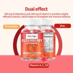 Vitamin Gummy Candy Factory - OEM Halal Raspberry Flavor for Kids