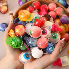 Gummy Eyeballs Candy Factory - ODM Halal Ball Pattern Jam