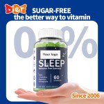 Sleep Melatonin Gummy Candy Supplier - OEM Custom Healthy Sleep