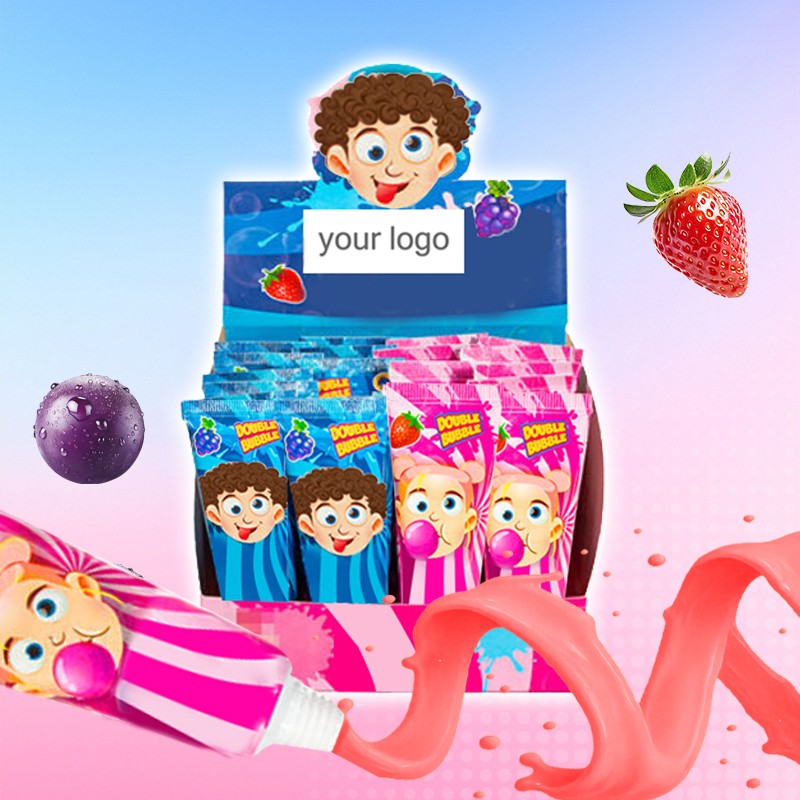 Bubble Gum Candy Supplier - Toothpaste Sweet Fruit Flavor