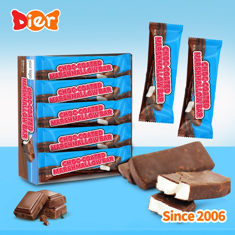 Marshmallow Bar Manufacturer - ODM Chocolate Coated