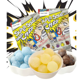 Sour Hard Candy Supplier - OEM Super Sour Fruity Ball