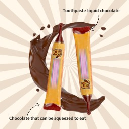 Toothpaste Liquid Candy Factory - OEM Chocolate Cookie Flavor