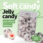 Panda Gummy Candy Supplier - OEM 3D Halal Fudge Ball Bear