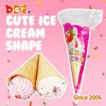 Ice Cream Marshmallow Supplier - Halal Cone-shaped Filled