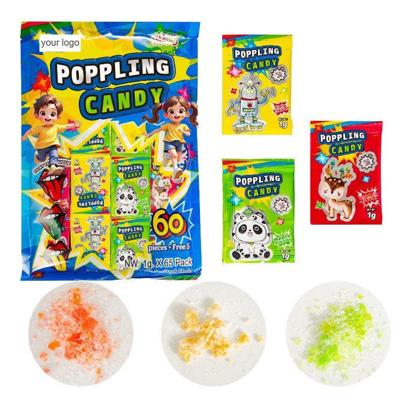 Popping Candy Manufacturer - OEM Hard Popping Candy