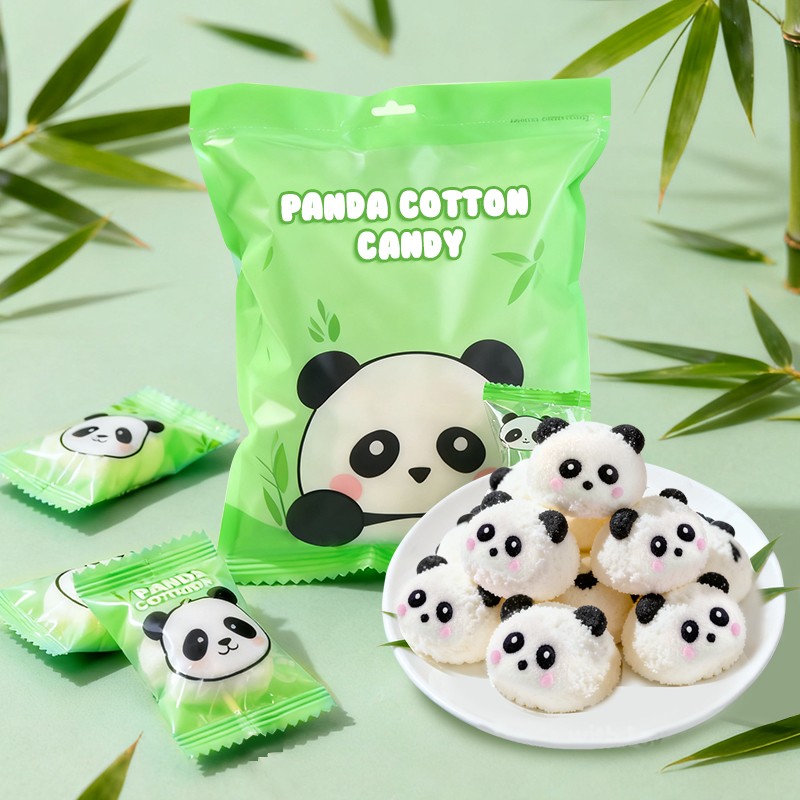 Panda Marshmallow Factory - 3D Strawberry Flavor Soft