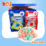 Milk Soft Candy Manufacturer - Halal Center Filled Chewy Ball
