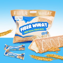 Wafer Biscuit Factory - OEM Halal Triangle Fiber