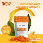 Vitamin C Gummy Candy Factory - OEM Oranges Flavor Soft Sweets