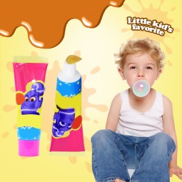 Bubble Gum Candy Supplier - Funny Toothpaste Cola Flavor