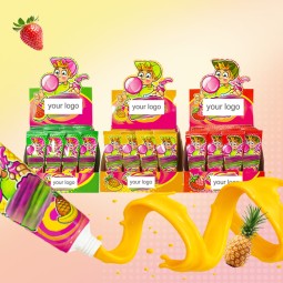 Bubble Gum Candy Factory - Toothpaste Fruit Flavor Bottle