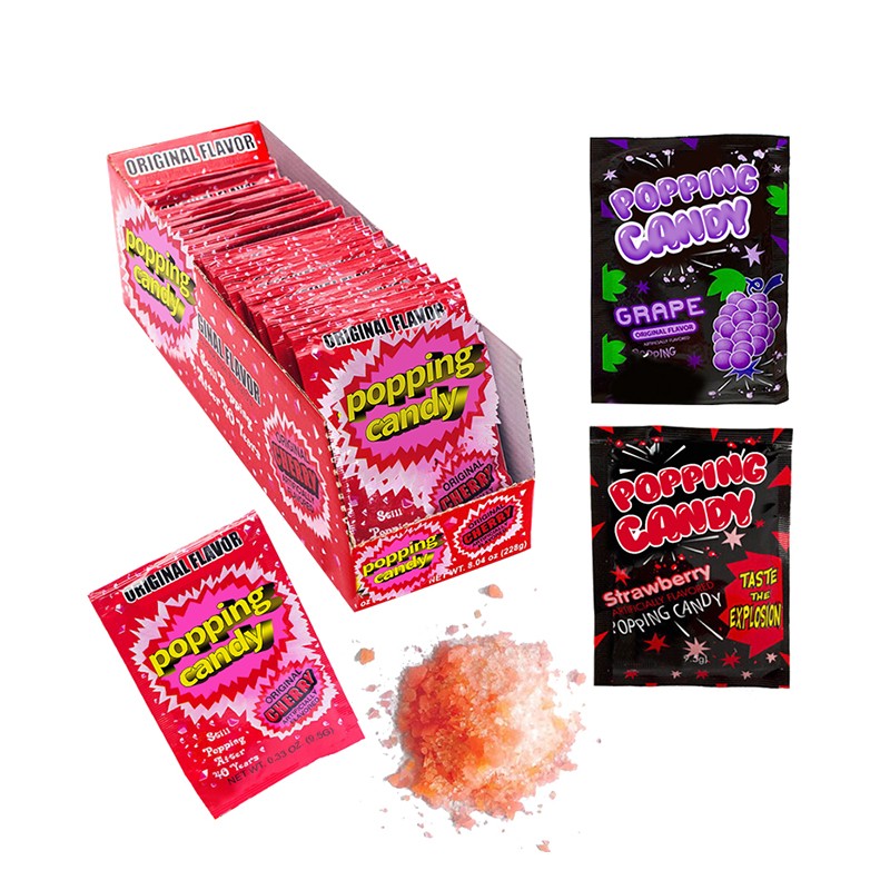 Popping Candy Manufacturer - ODM Rock Popping Candy