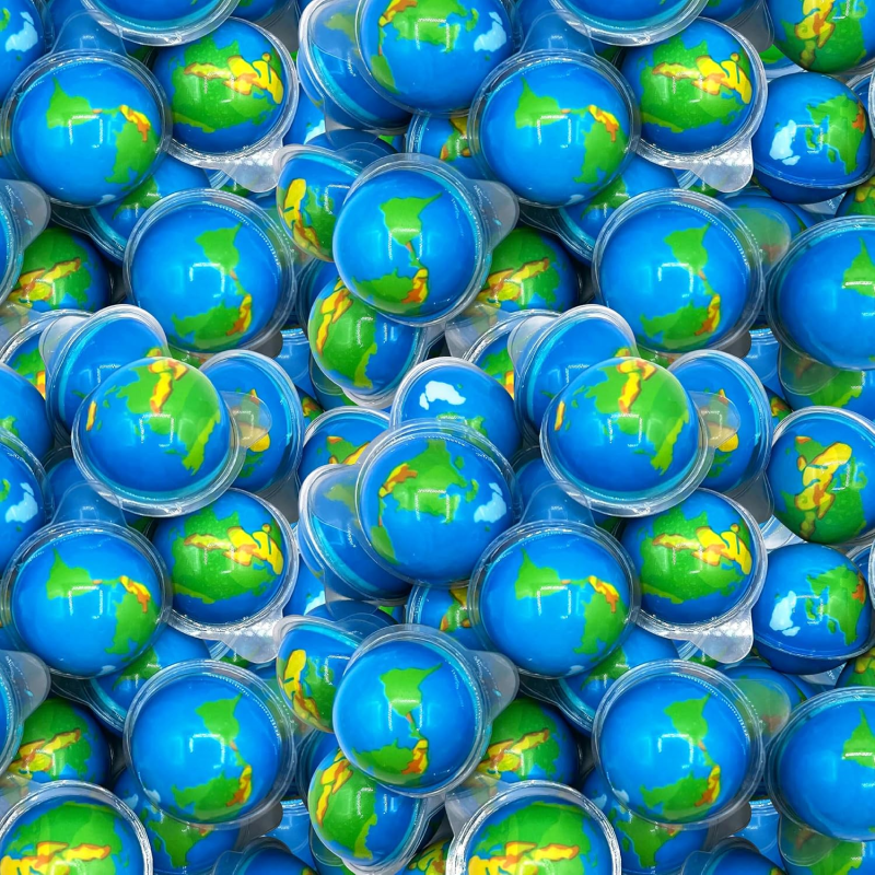 Planet Gummy Ball Supplier - Wholesale Halal 3D with Fruit Jam