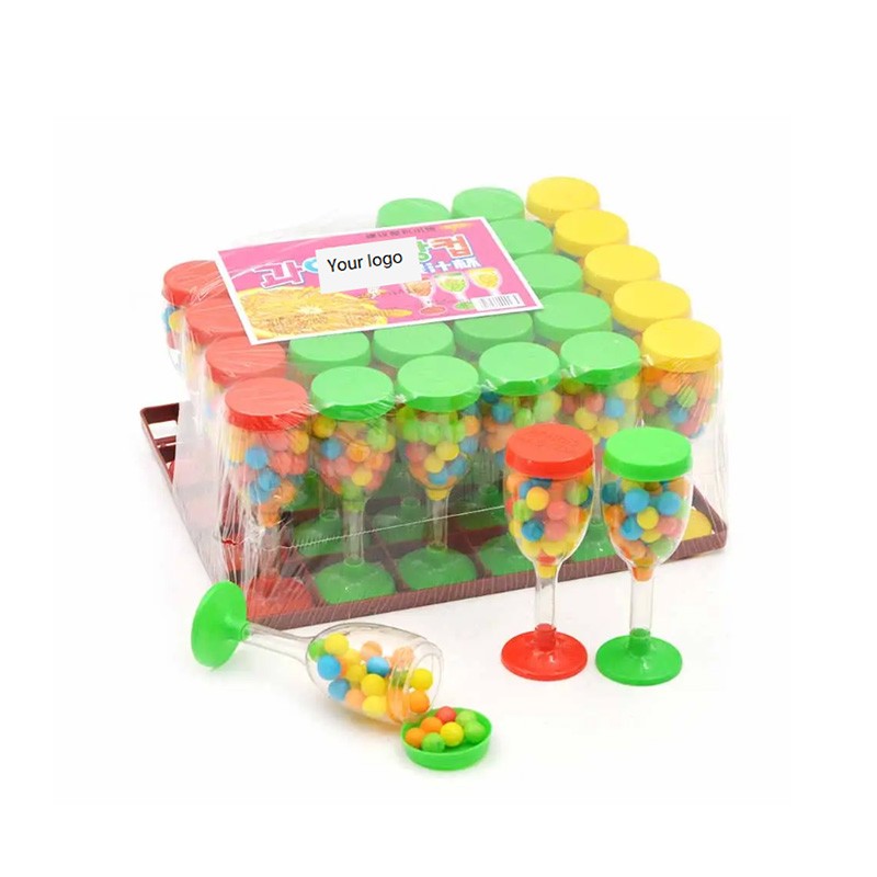 Wine Glass Candy Factory - Delicious Halal Tablet Candy