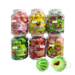 Eyeball Gummy Candy Factory - OEM Halal 3D Jam Filled
