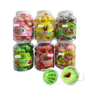 Eyeball Gummy Candy Factory - OEM Halal 3D Jam Filled
