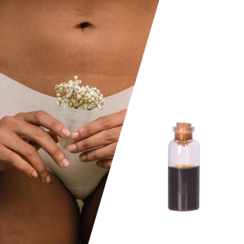 Vagina Skincare With 3 Triple Buffer Systems, Mannose, Inulin, Lactic Acid Yoni Herbe Vaginal V-Equib Anti Candida Albicans