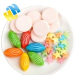 Candy Whistle Supplier - Three in One Star Ring Bubble Gum