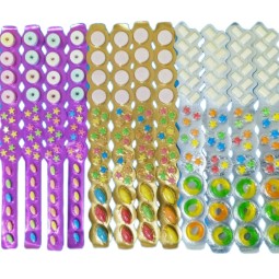 Candy Whistle Supplier - Three in One Star Ring Bubble Gum