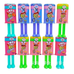 Fruit Flavored Gel Candy Supplier - Strawberry Blueberry Lollipop