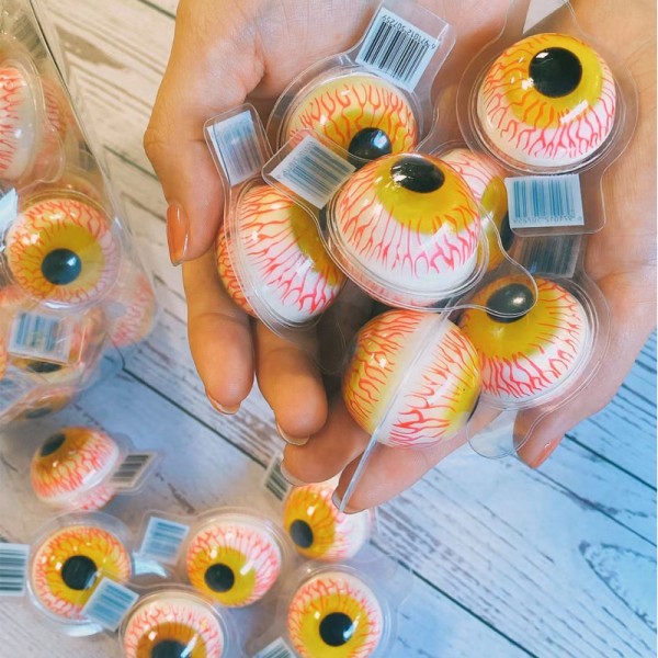 Sour Eyeball Candy Supplier - Coated Gummy Eyes Funny Prank