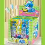 Toothbrush Toy Candy Manufacturer - Jam-Coated Plastic Lollipop