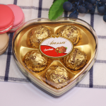 Heart Gift Box Manufacturer - 5-Piece Golden for Special Events