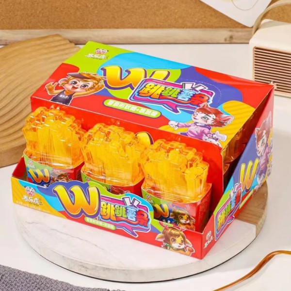 Potato Chip Candy Supplier - Shaped Popping Candy Heart Pattern