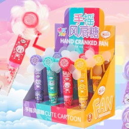 Hand Crank Fan Supplier - Cooling Toy Fruit Lollipop