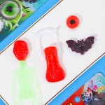 Halloween Gummies Manufacturer - Glow-in-the-Dark Skull Bat