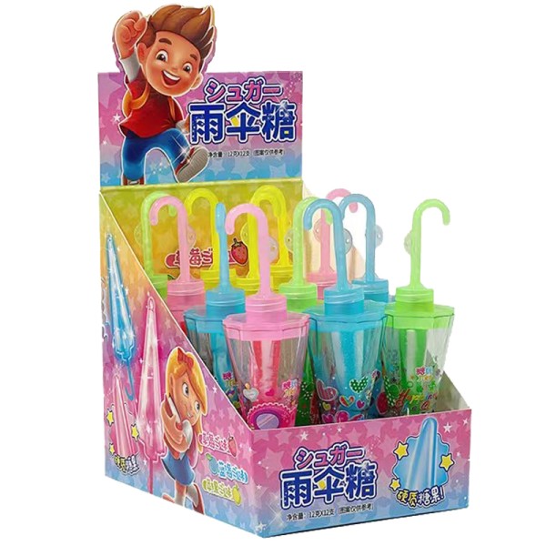 Umbrella Hard Candy Factory - Strawberry Blueberry Glitter