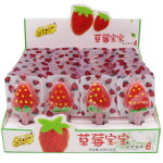Strawberry Gel Candy Manufacturer - Baby Gummy Lollipop Halal