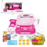 Pink Cash Register Manufacturer - Grocery Store Play Money Games