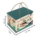 Creative Building Blocks Factory - 380pcs Early Education Interactive