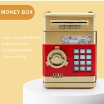 Gold Piggy Bank Supplier - Kids Educational Toys Light Music Saving