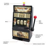 Lottery Machine Toy Manufacturer - Light up Music Coin Bank Table Game