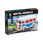Metal Bus Model Factory - 337 Pcs DIY Building Blocks Car Toy