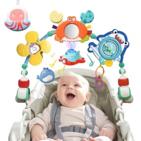 Musical Crib Mobile Manufacturer - Soft Plastic Sea Animal Baby Toy