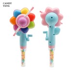 Flower Lamp Candy Supplier - Seven-color Hand Stick Halal Candy
