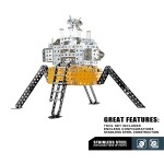 Lunar Lander Model Factory - 558 PCS Metal Block Puzzle DIY
