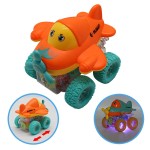 Small Aircraft Toy Supplier - Colorful Gear 4WD Light Function