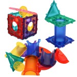 3D DIY Building Blocks Supplier - 134 Pcs Large Particles Educational