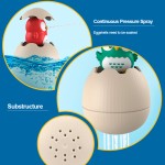 Egg-shaped Bath Toy Manufacturer - Plastic Summer Water Baby Toy