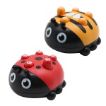 Ladybug Car Toy Manufacturer - Plastic Cartoon Press Button Educational