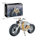 Motorcycle Building Blocks Manufacturer - 140pcs Assemble Metal Model